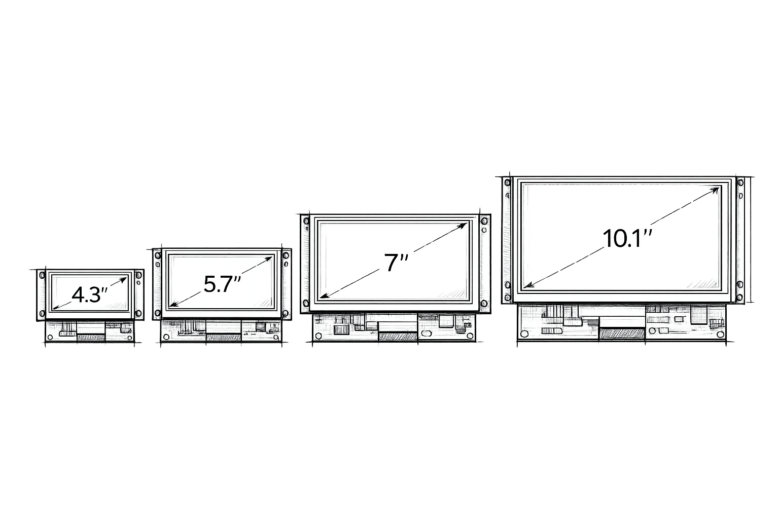 Embedded display hardware from Montag Systems